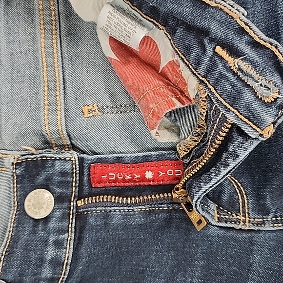 LUCKY BRAND JEANS BROOKLYN SKINNY SIZE 0/25R - Picture 4 of 7